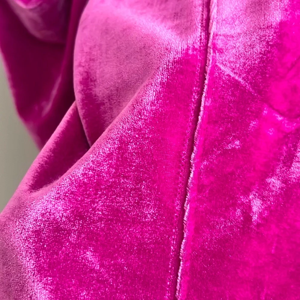 💗💗💗 FREE PEOPLE HOLD ME TOP SIZE LARGE NWOT PINK VELVET 💗💗💗 - Picture 10 of 11
